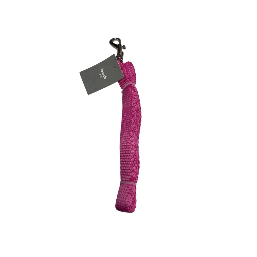NEW‎ pink 4 foot dog leash